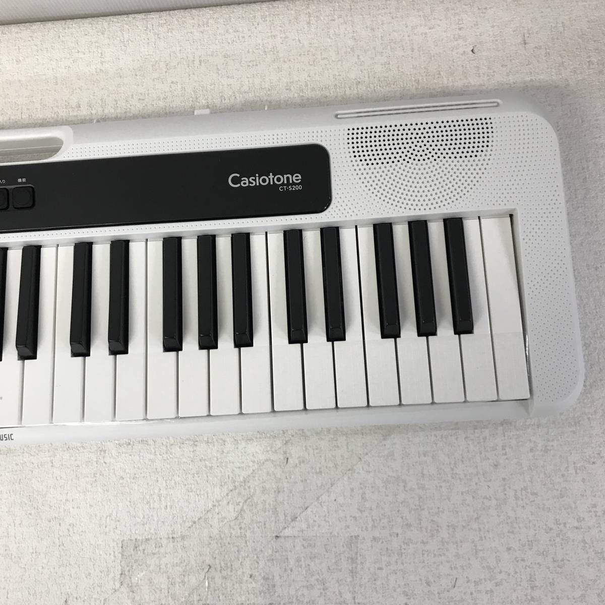 ☆未使用☆ 電子キーボード CASIO カシオ Casiotone ホワイト CT