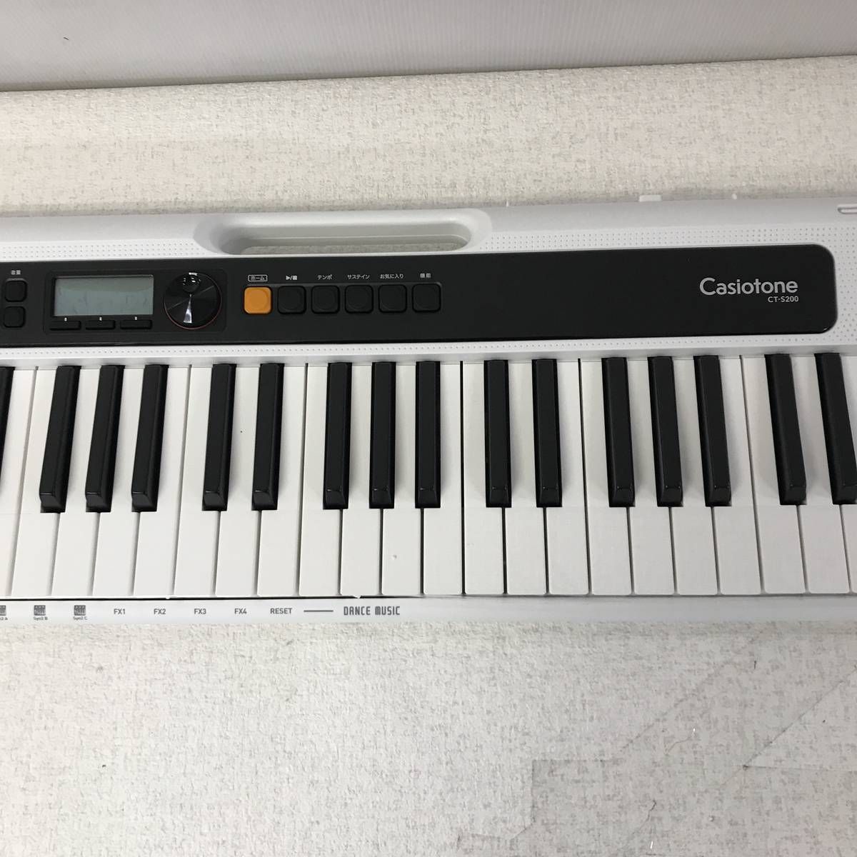 ☆未使用☆ 電子キーボード CASIO カシオ Casiotone ホワイト CT