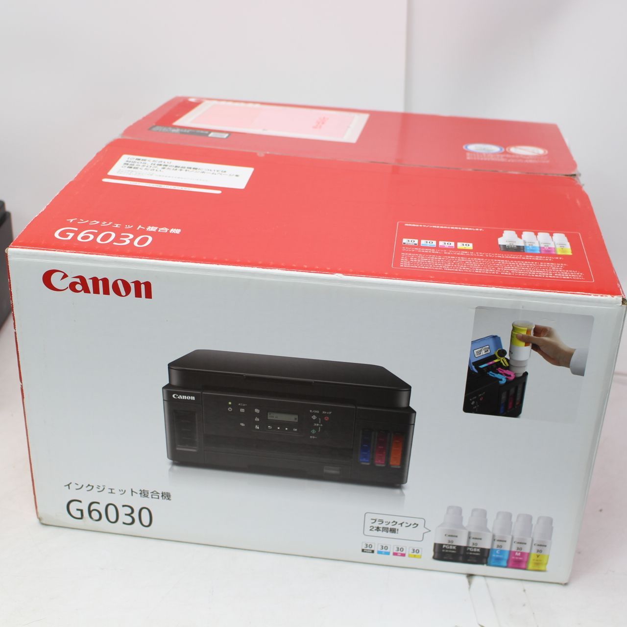 美品 Canon G6030 ギガタンク搭載 インクジェット複合機 - メルカリ