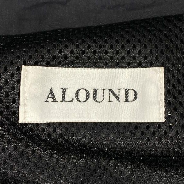 中古】ALOUND VENTILATION NYLON VEST ブラック サイズL アラウンド[24