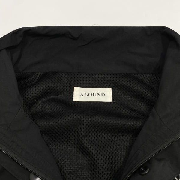 中古】ALOUND VENTILATION NYLON VEST ブラック サイズL アラウンド[24