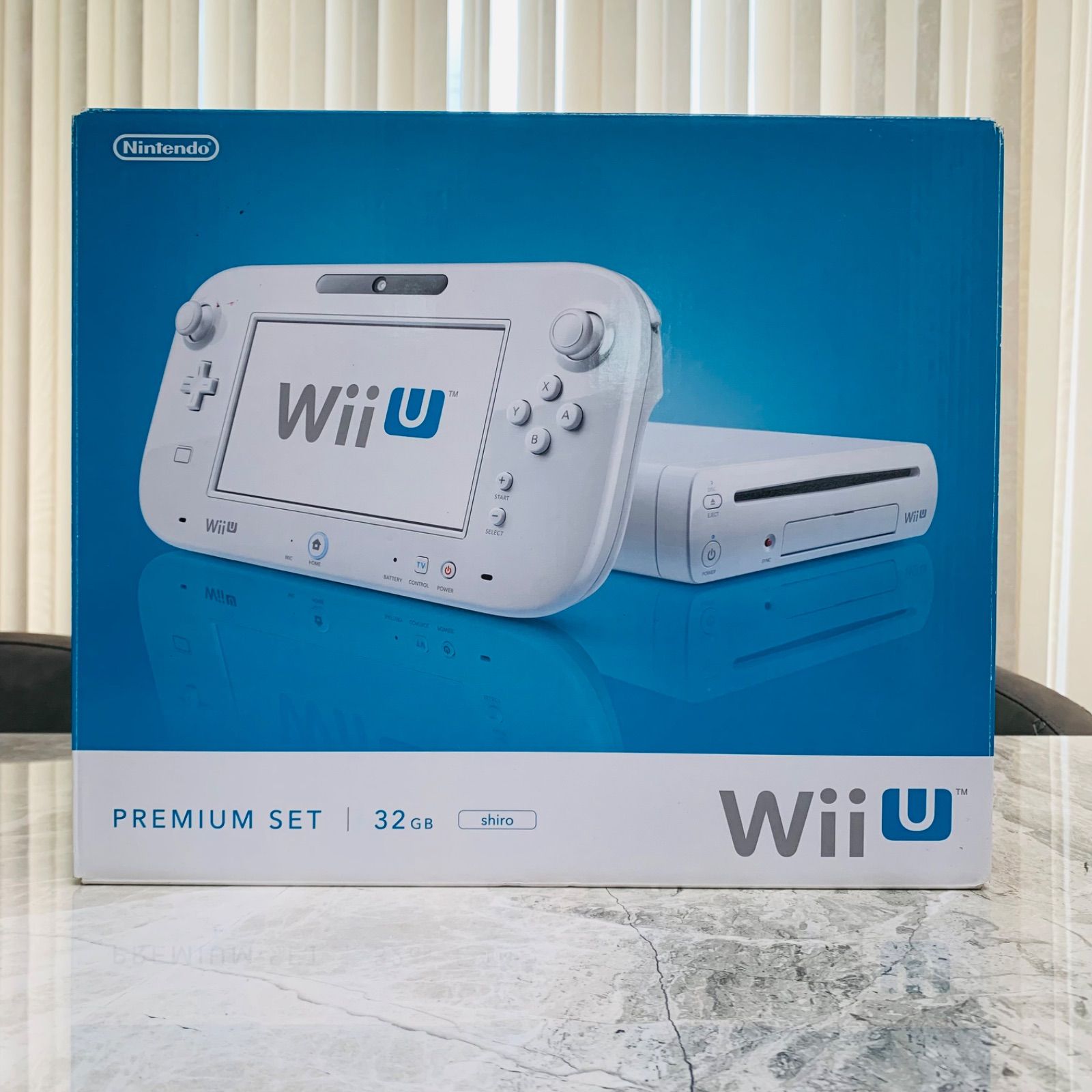 完動品】WiiU本体 箱付き ホワイト - メルカリ
