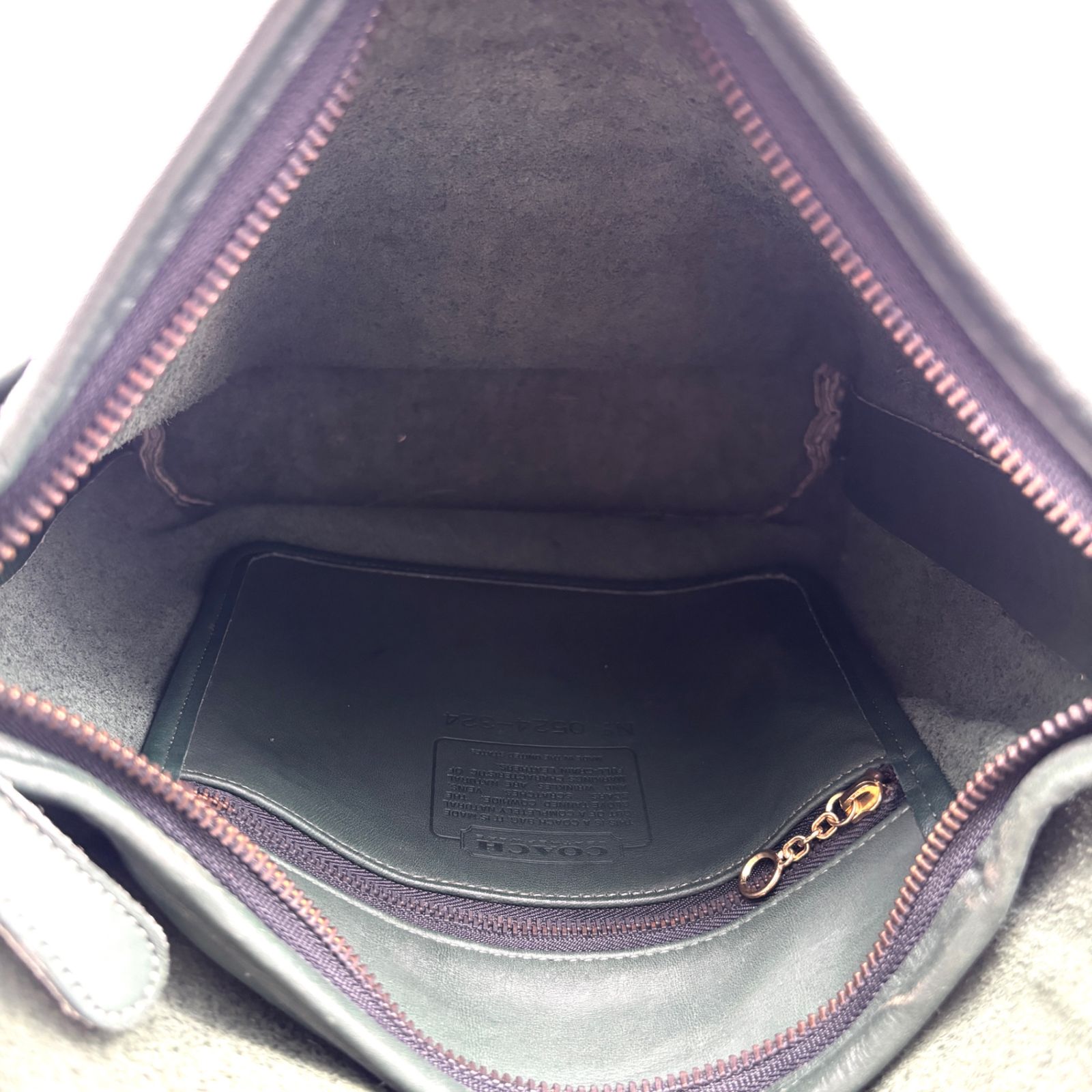 美品】COACH コーチ オールドコーチ ショルダーバッグ ダークグリーン 