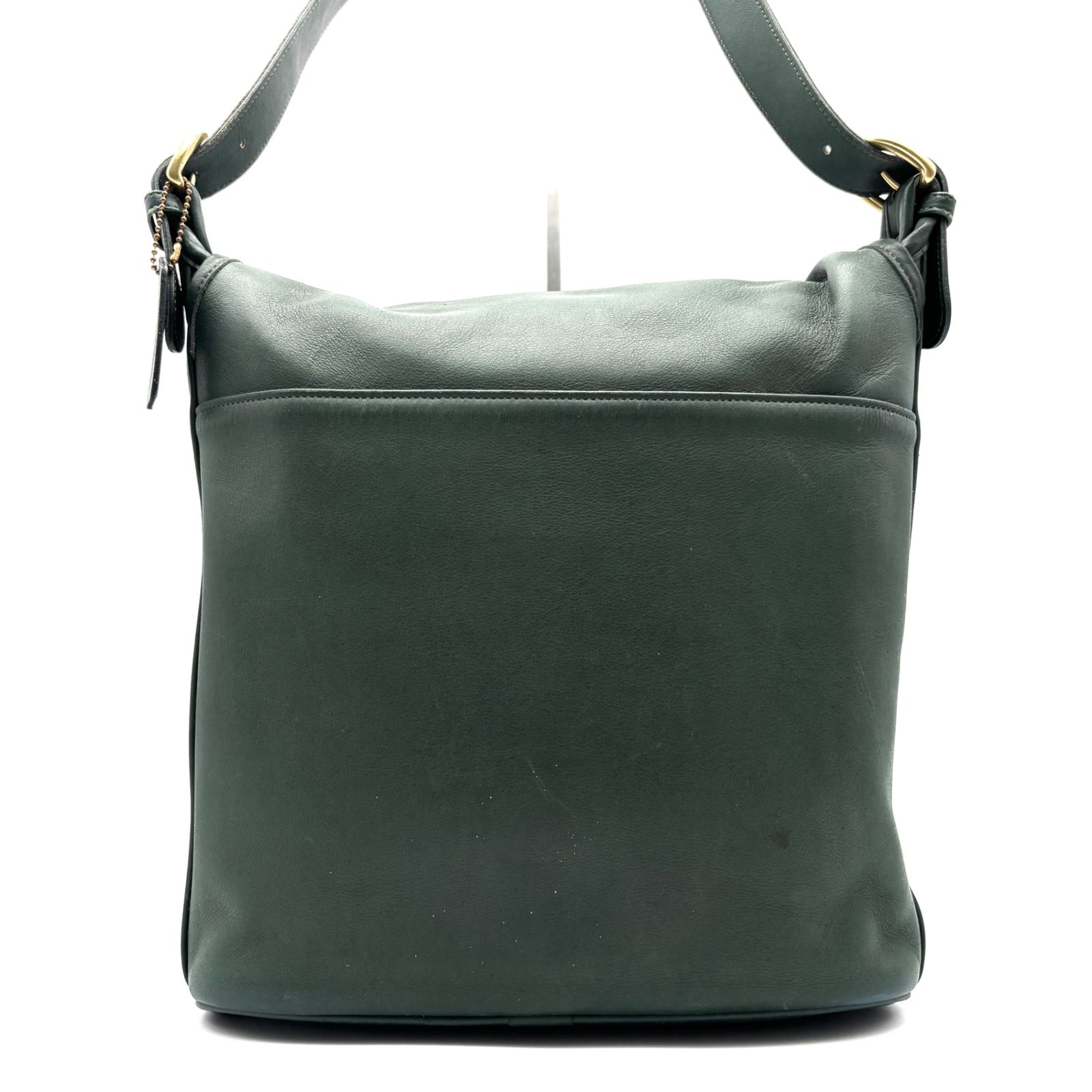 美品】COACH コーチ オールドコーチ ショルダーバッグ ダークグリーン 