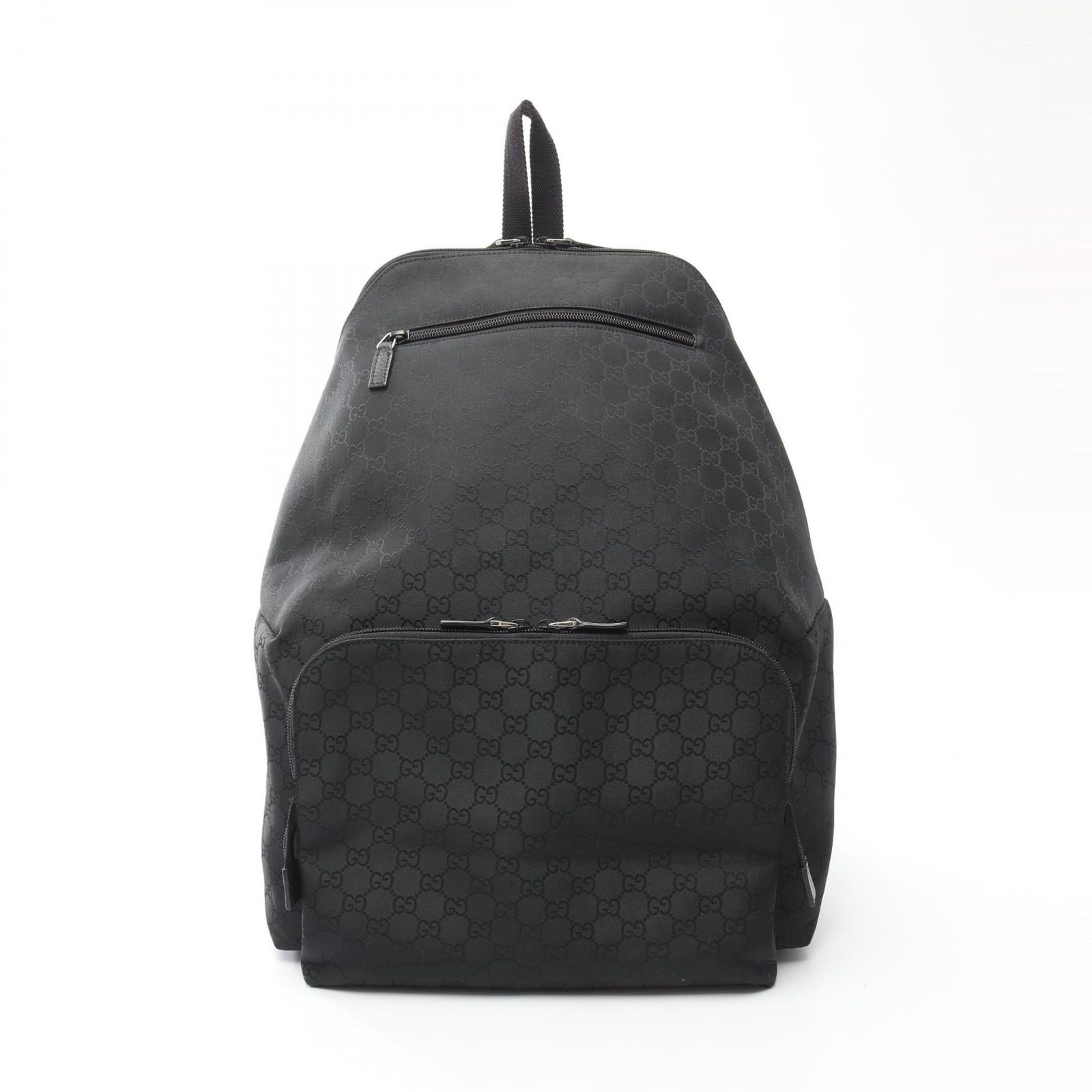 Gucci ブラックGG柄バックパック Gucci ブラックGG柄バックパック | ヤマダウェブコム