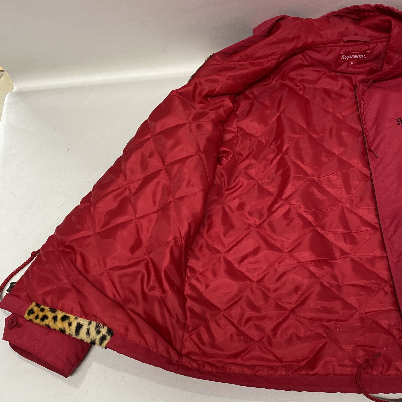 浜館75-2236] [店舗併売品] Supreme 19SS Cheetah Hooded station 