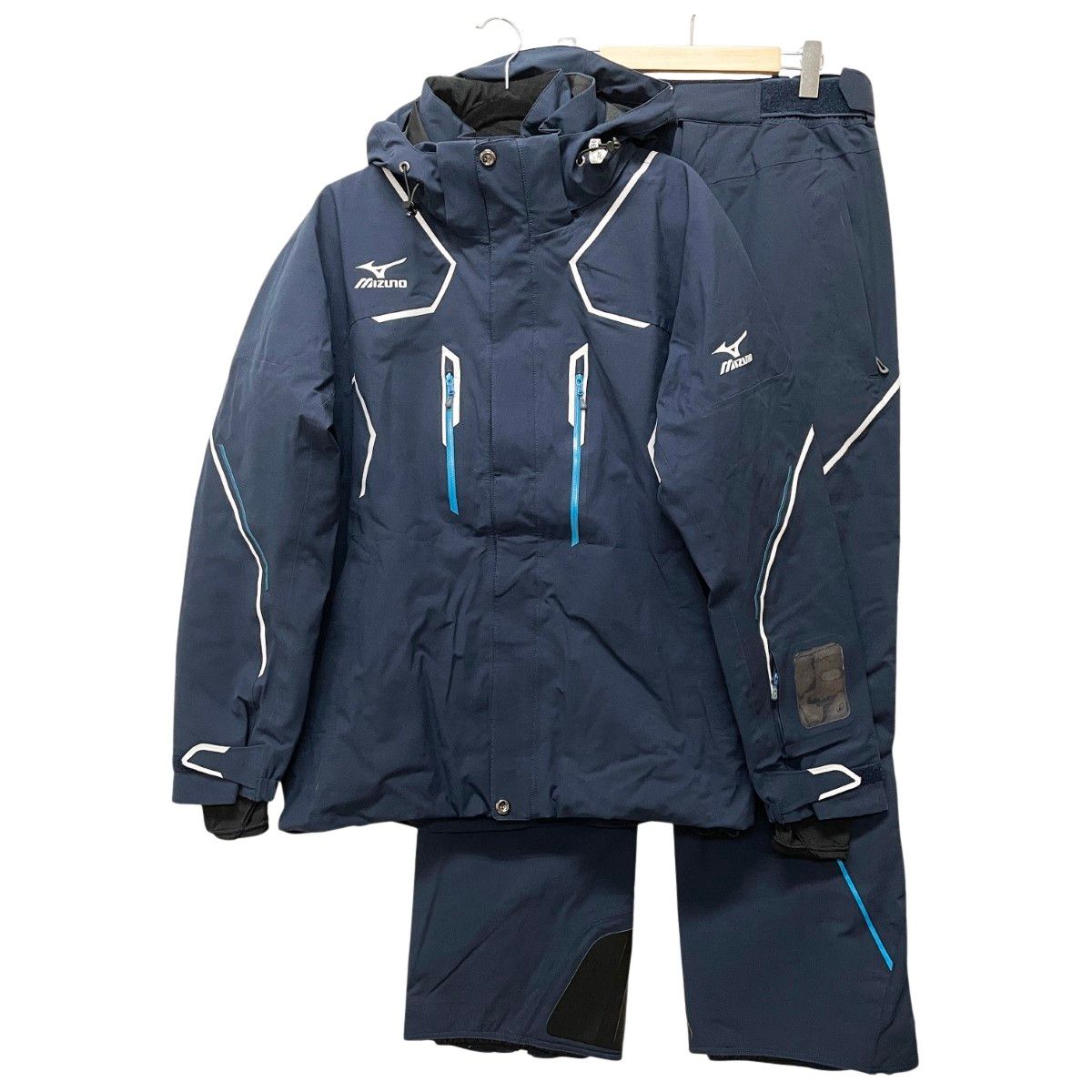 MIZUNO スキーウェア 上下セット ネイビー DEMOモデル 【最終値下げ