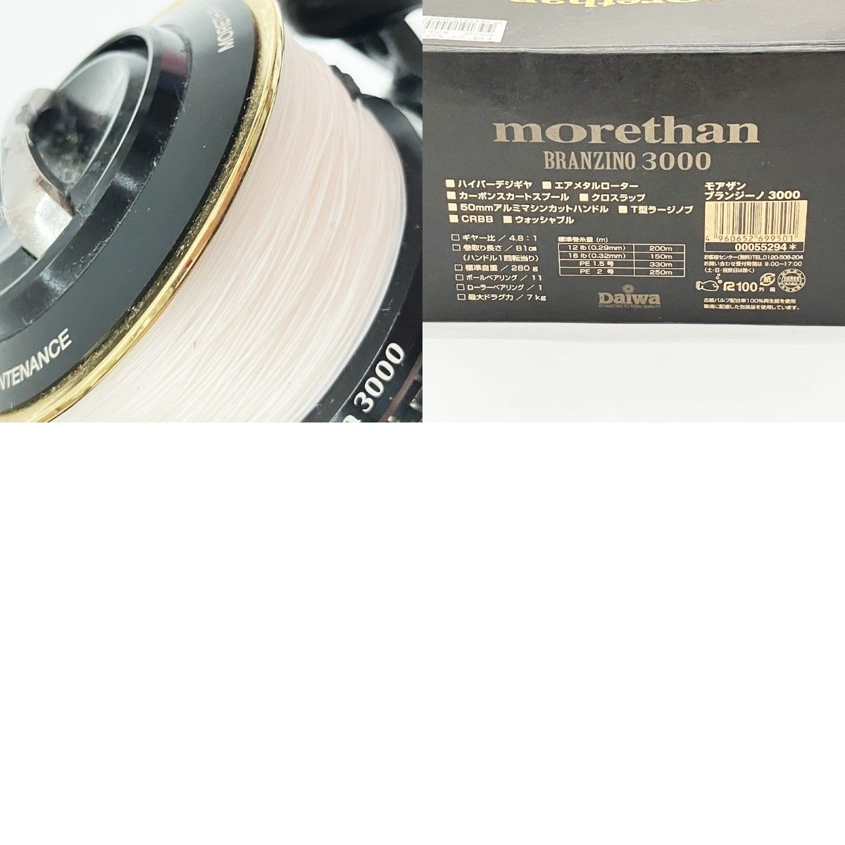 DAIWA ダイワ morethan モアザン ブランジーノ 3000 BRANZINO 055294