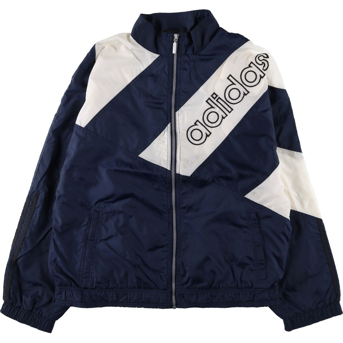 古着 80~90年代 アディダス adidas ナイロンジャケット メンズL相当