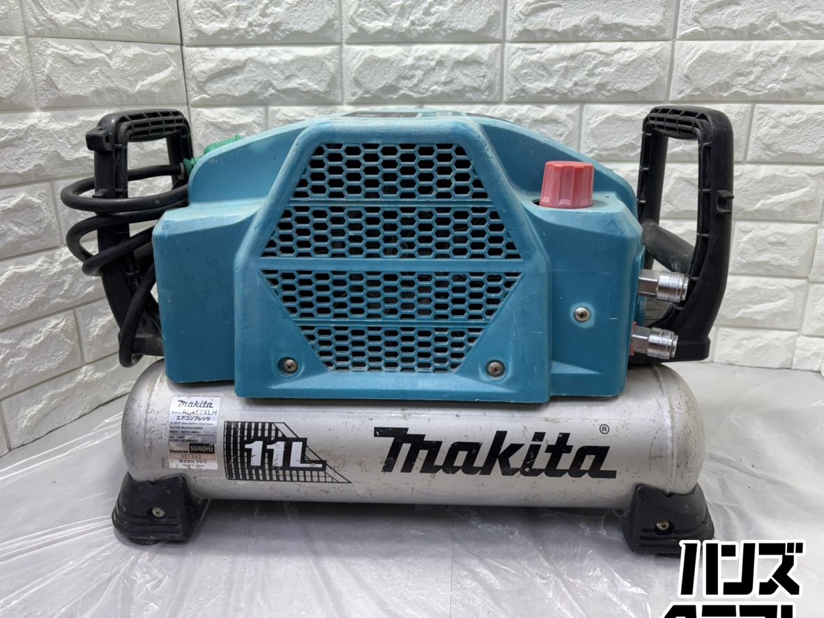 ▽【中古】マキタ AC462XLH エアコンプレッサ タンク容量11L 高圧4口 
