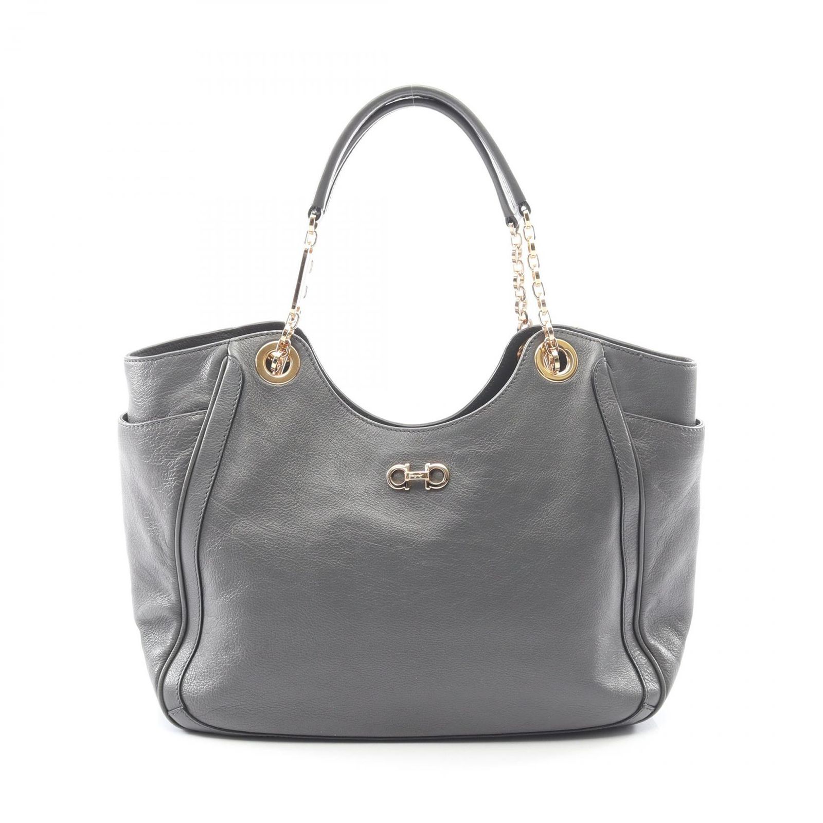 サルヴァトーレフェラガモ Salvatore Ferragamo トートバッグ ダブル