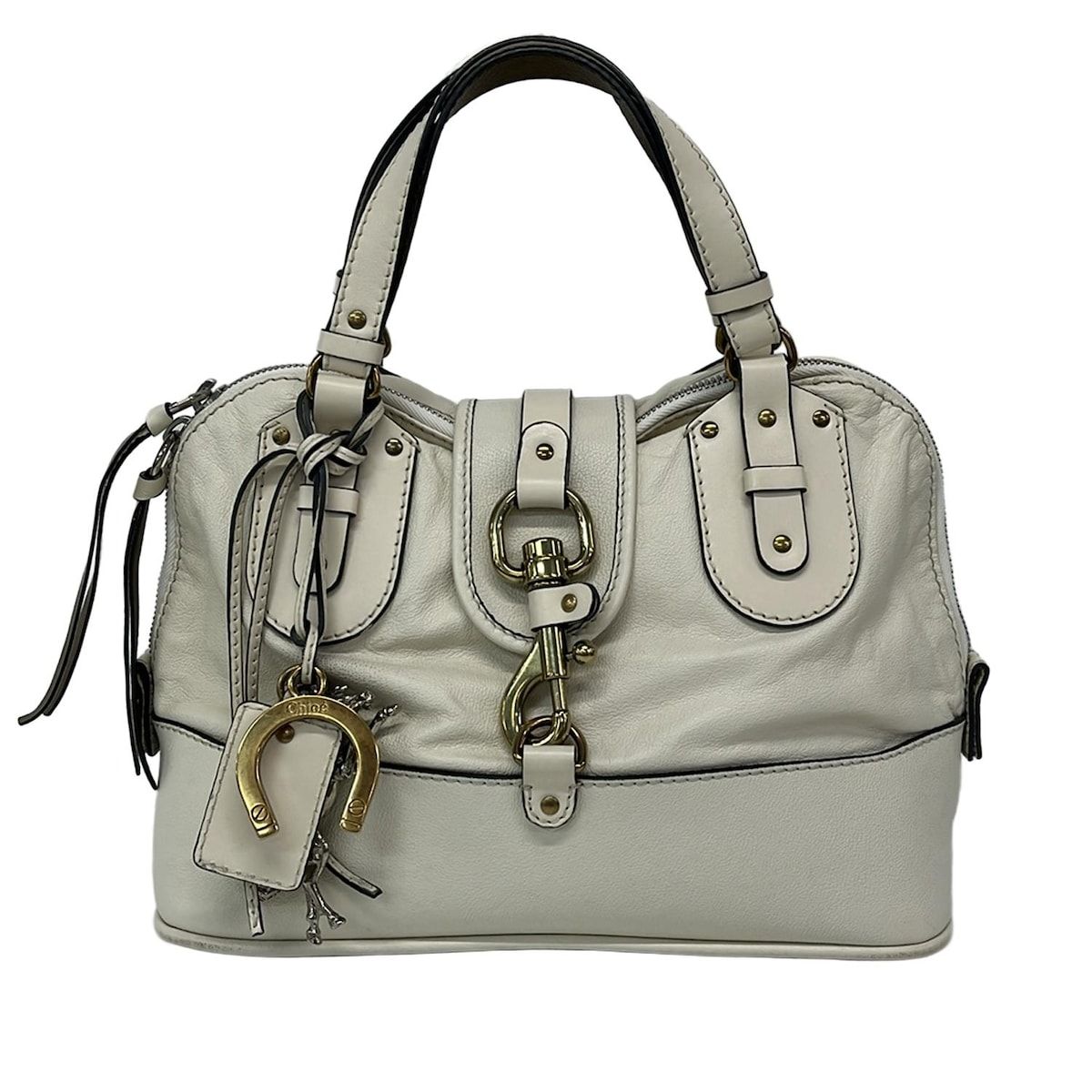 Chloé クロエ ケララ ブラウンレザー ハンドバッグ 公式通販 Chloe 