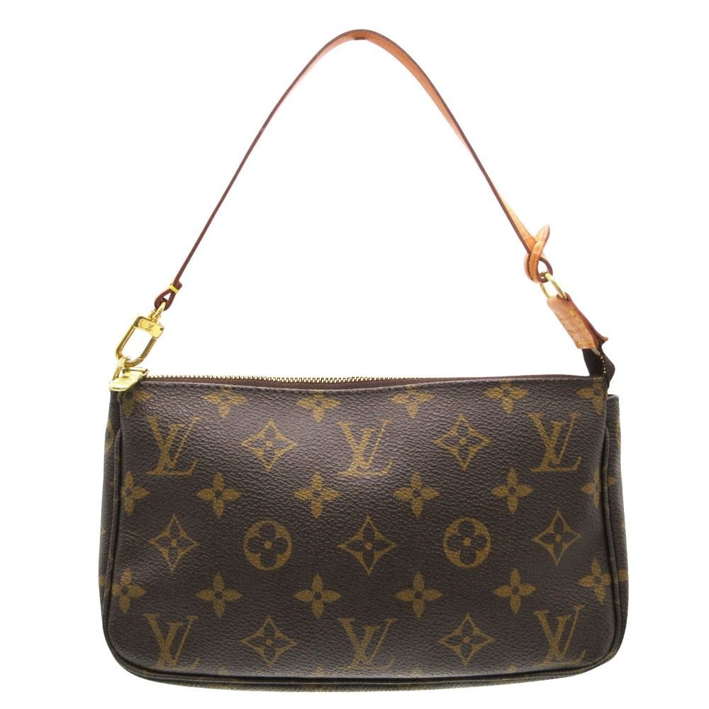 美品 LOUIS VUITTON ルイヴィトン モノグラム ポシェットアクセ 