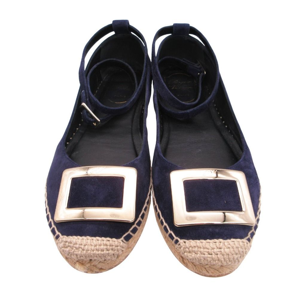 ロジェヴィヴィエ Roger vivier エスパドリーユ レースアップ サンダル 