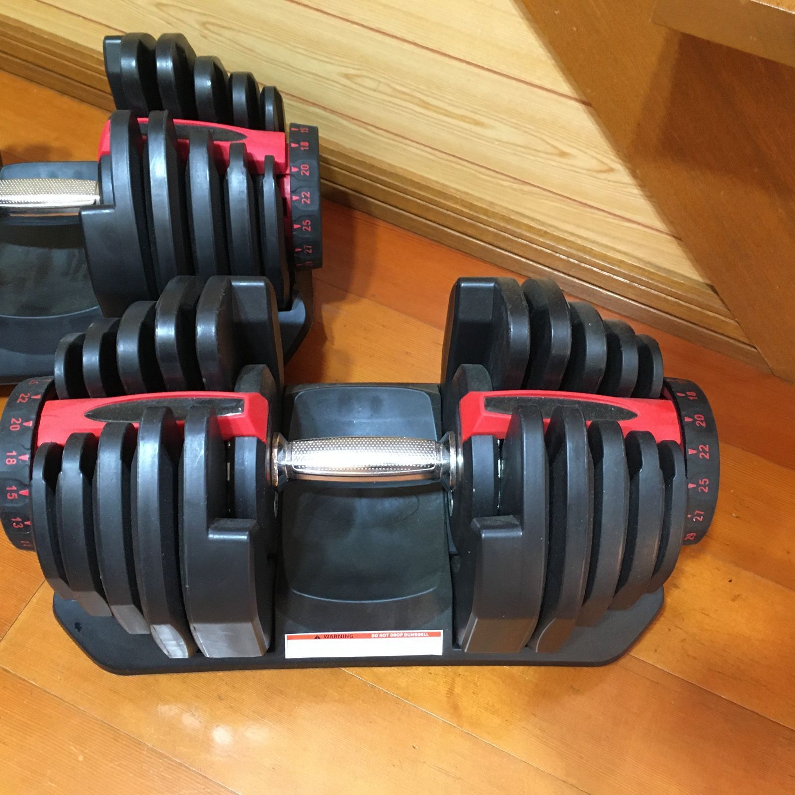 40kg ペア アジャスタブルダンベル 可変式ダンベル ホームジム 