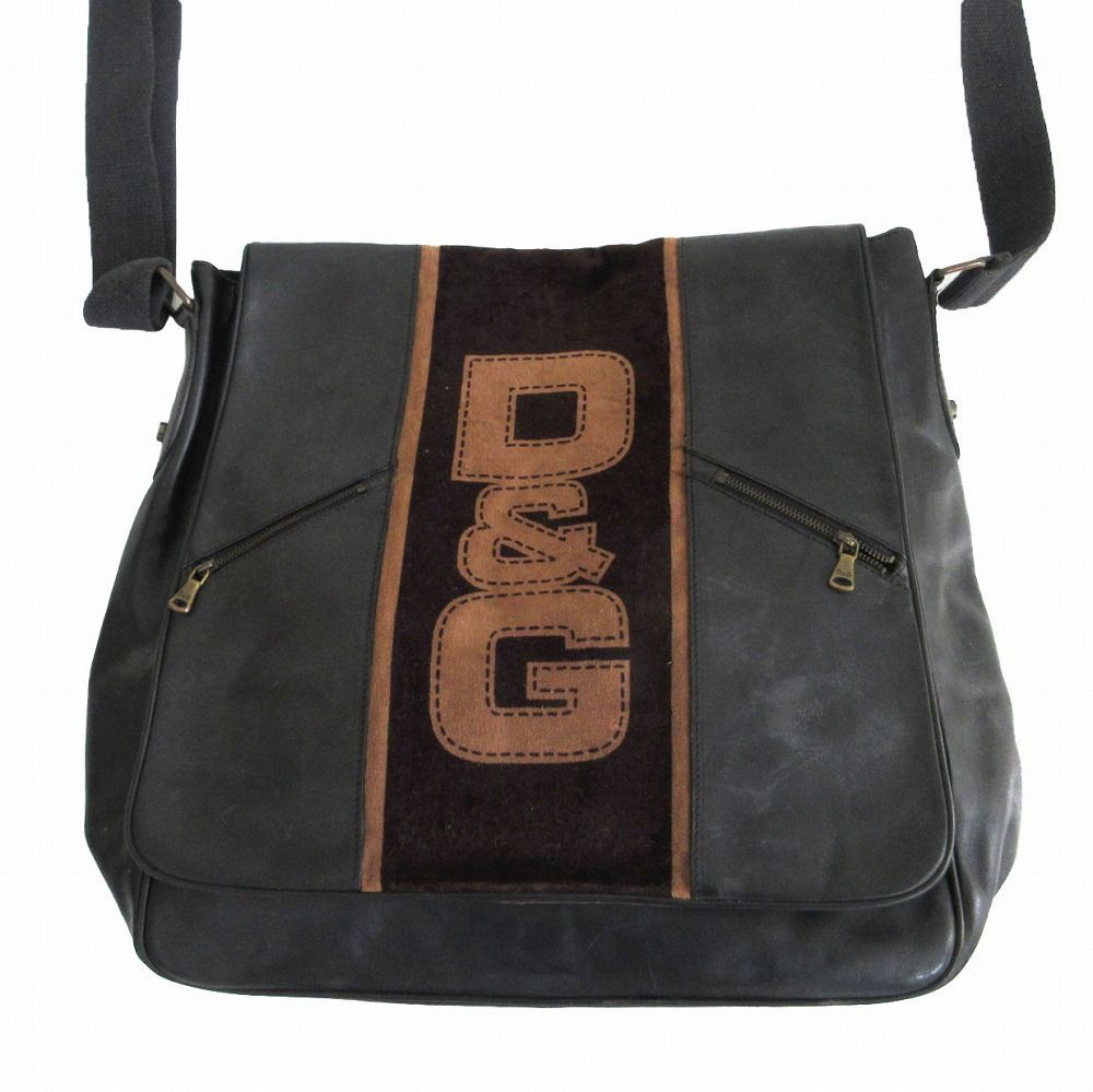 D&G DOLCE&GABBANA ドルチェアンドガッバーナ ロゴ レザー D&G DOLCE&GABBANA ドルチェアンドガッバーナ ロゴ レザー