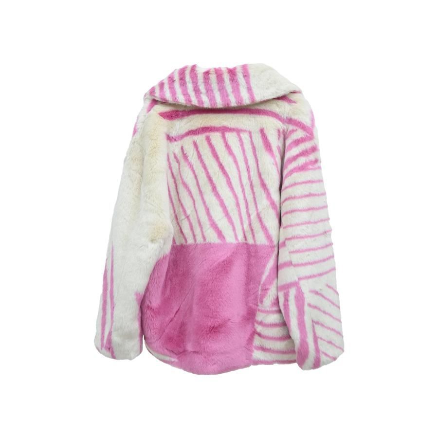 新品・正規品】 jakke RITA COAT | 個性派 ピンク ストライプ