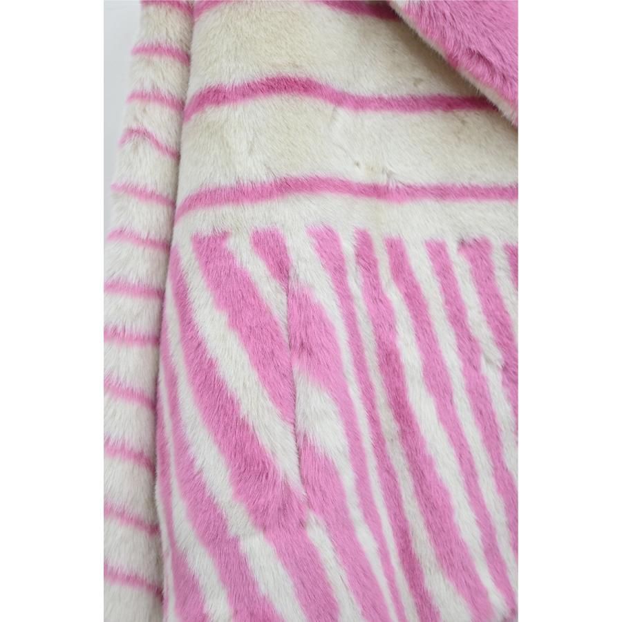 新品・正規品】 jakke RITA COAT | 個性派 ピンク ストライプ