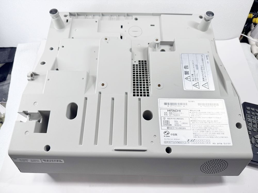 HY】【美品】HITACHI 日立 CP-TW3003 超短焦点プロジェクター 3300