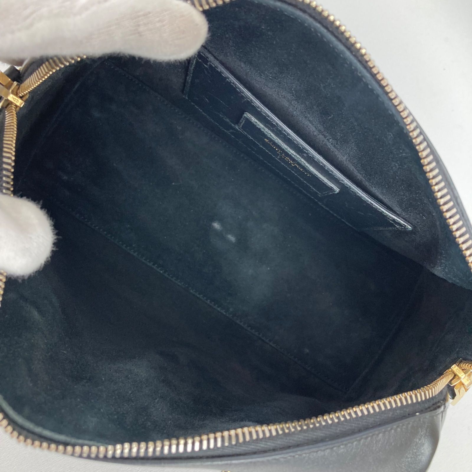 SAINT LAURENT サンローラン ベイビーダッフル ハンドバッグ 