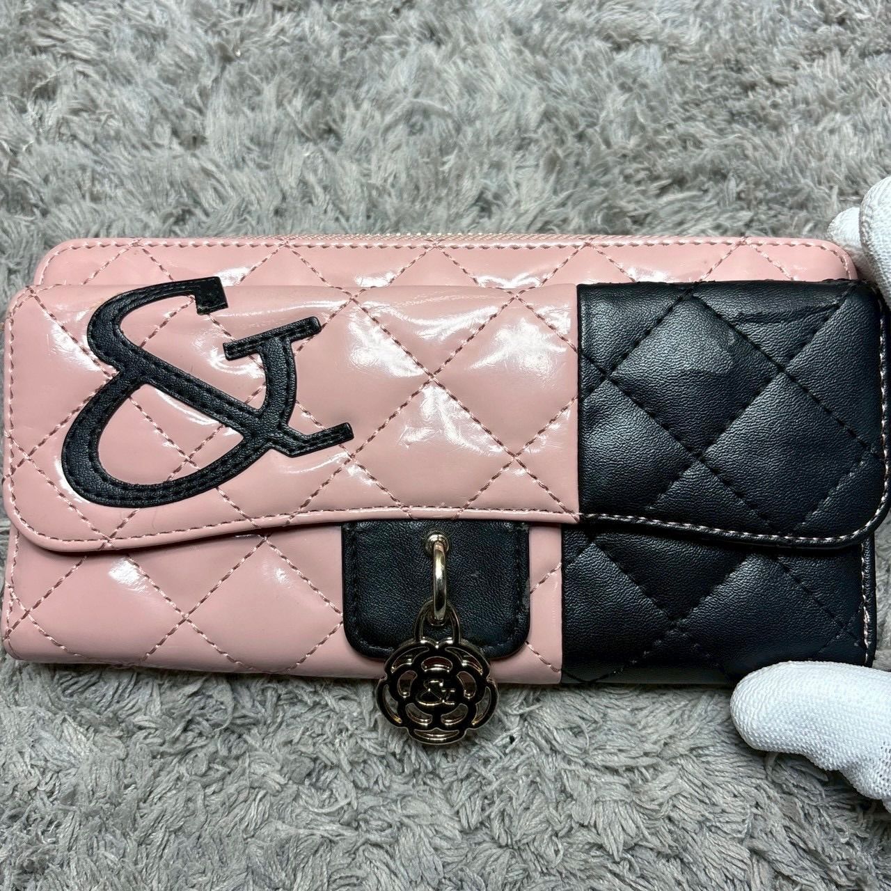 Pinky&Dianne ピンキーアンドダイアン 長財布 ラウンドファスナー