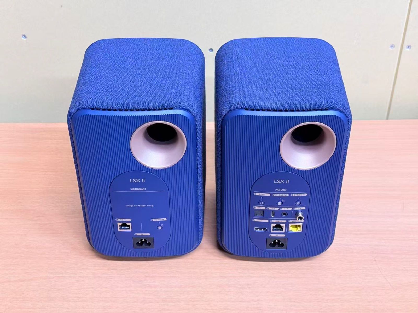 未使用 定価：19.8万 KEF LSX II [コバルトブルー] ワイヤレスHi-Fi