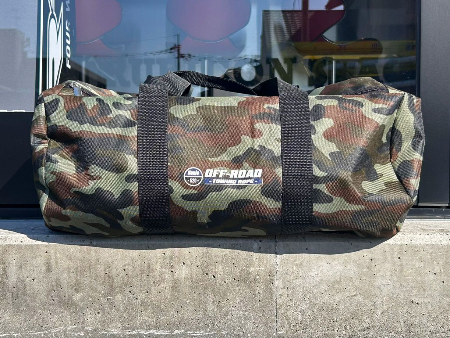 限定品】コニオの牽引ロープ 迷彩バック 【公式通販】