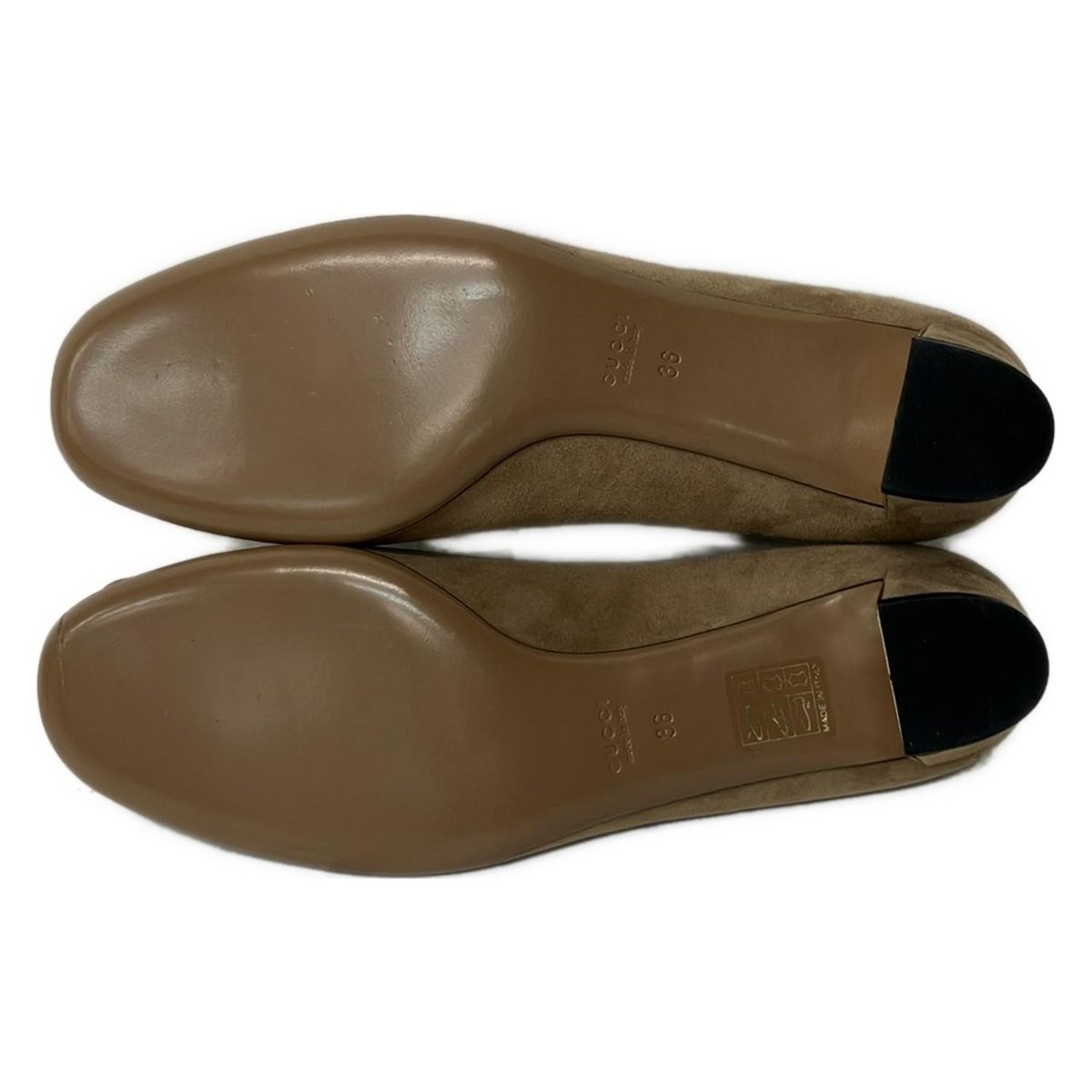 GUCCI(グッチ) パンプス 36 レディース - 247665 ライトブラウン GUCCI(グッチ) パンプス 36 レディース - 247665 ライトブラウン