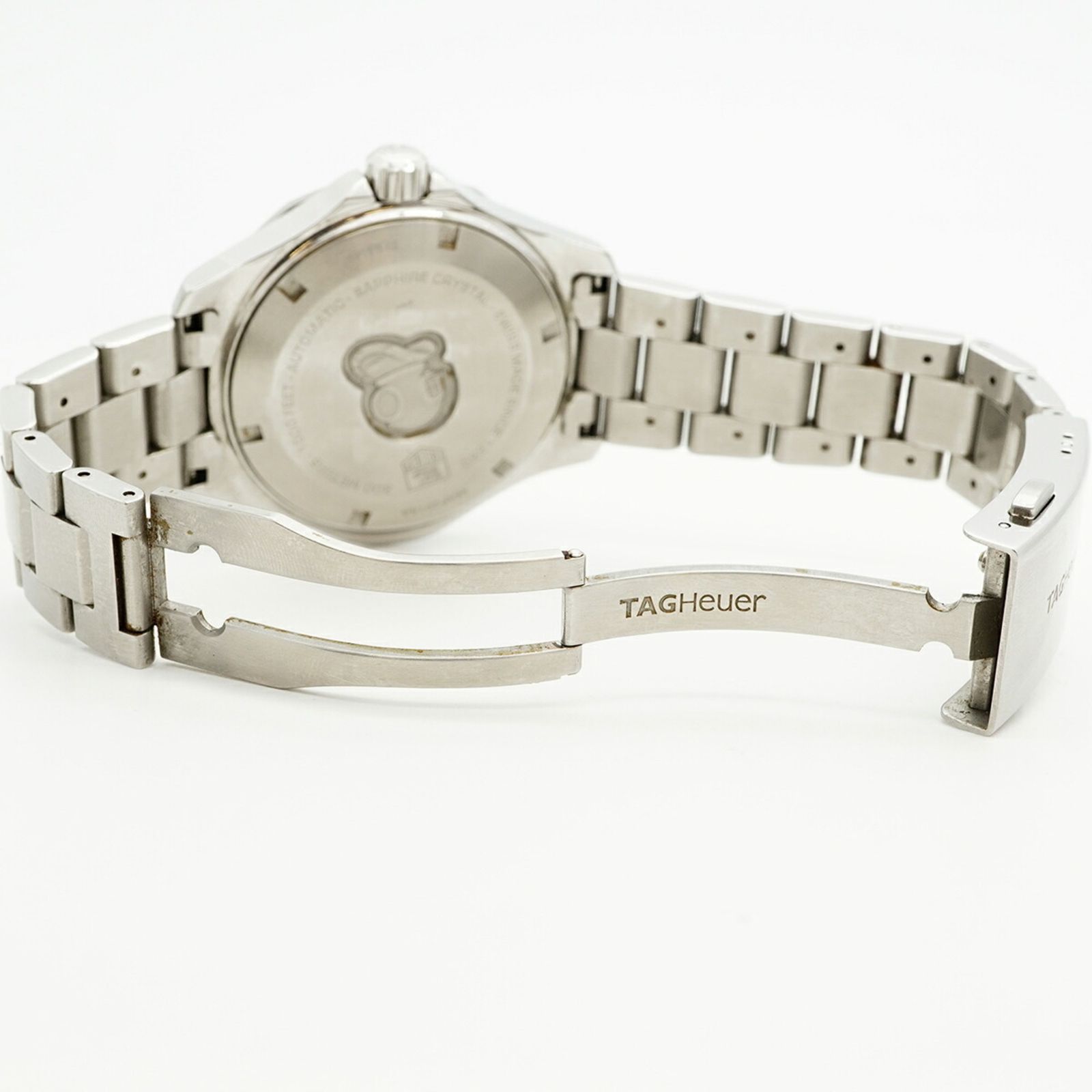 ネイビー文字盤腕時計