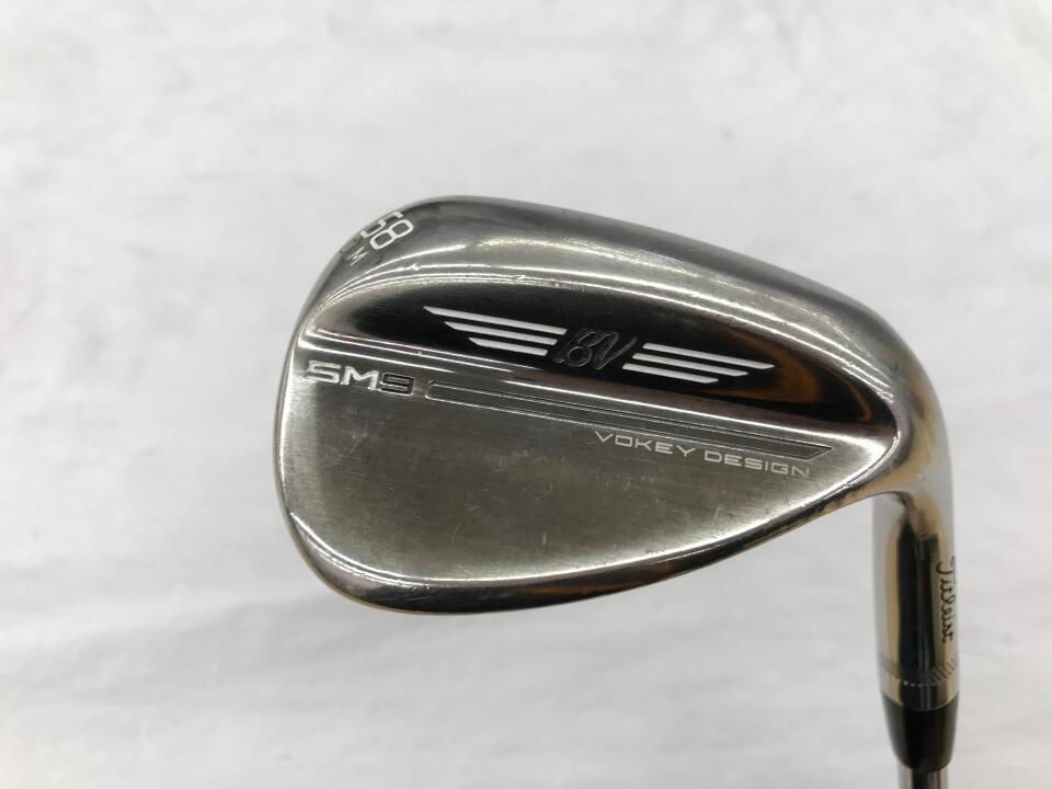 タイトリスト VOKEY SM9 58° ブラッシュドスチール ゴルフ クラブ