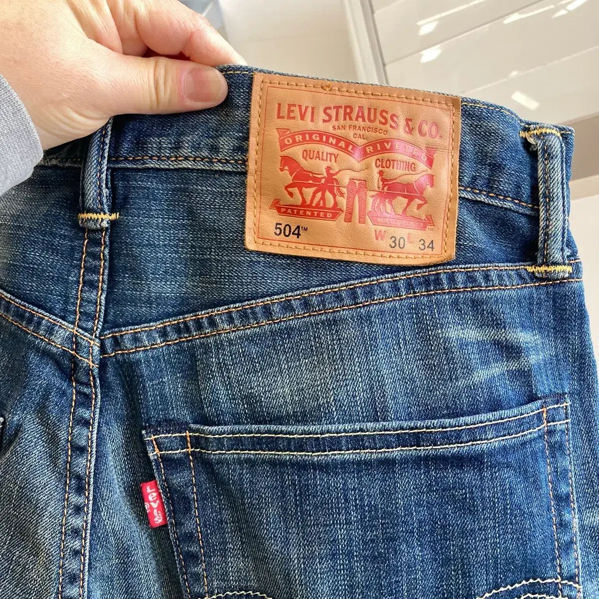 リーバイス 504 デニム W30 L34 Levis 504