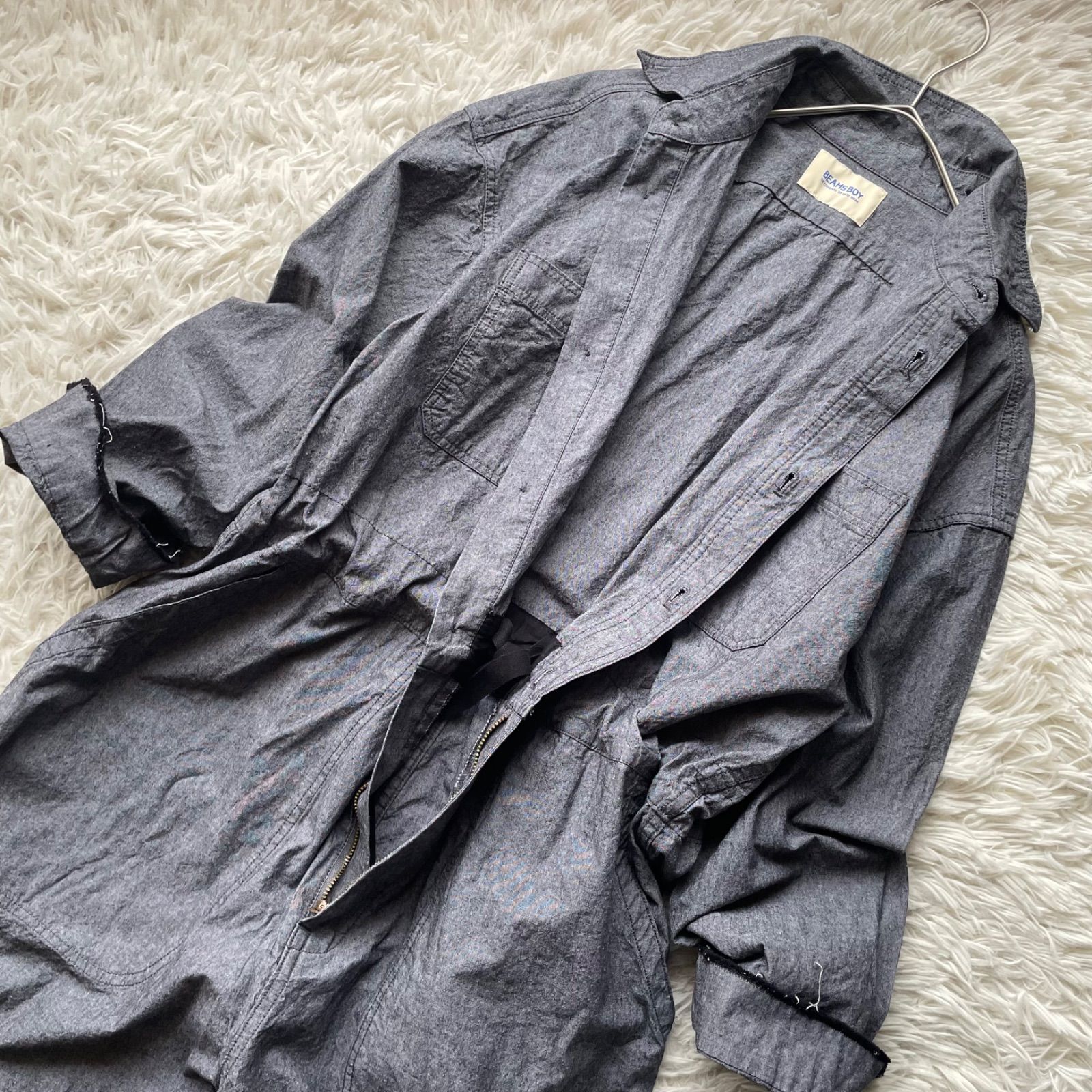 未使用級 極美品 BEAMS BOY ビームスボーイ 2025SS シャンブレー 