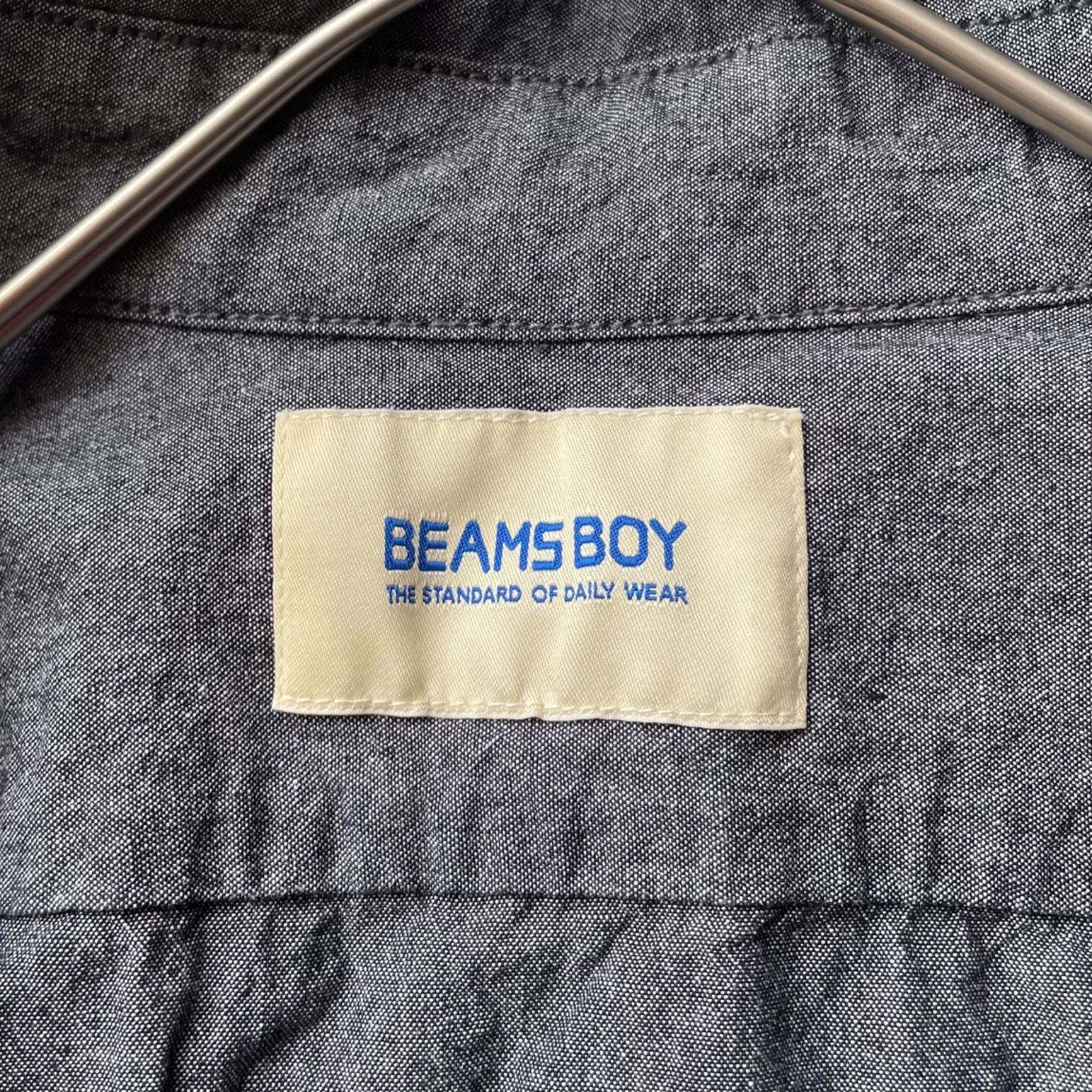 未使用級 極美品 BEAMS BOY ビームスボーイ 2025SS シャンブレー 
