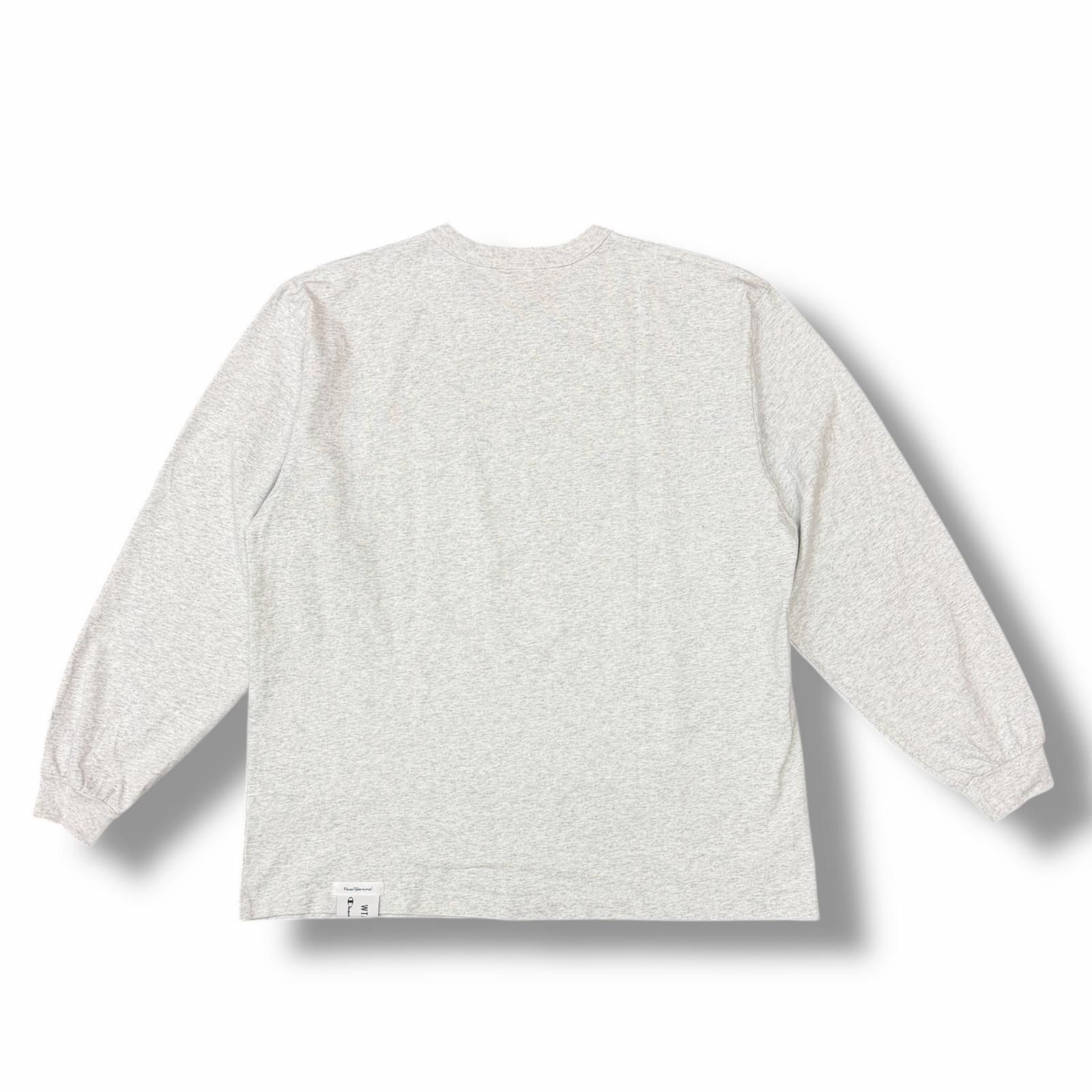 WTAPS × Champion 25AW ACADEMY LS COTTON アカデミー 長袖Tシャツ 