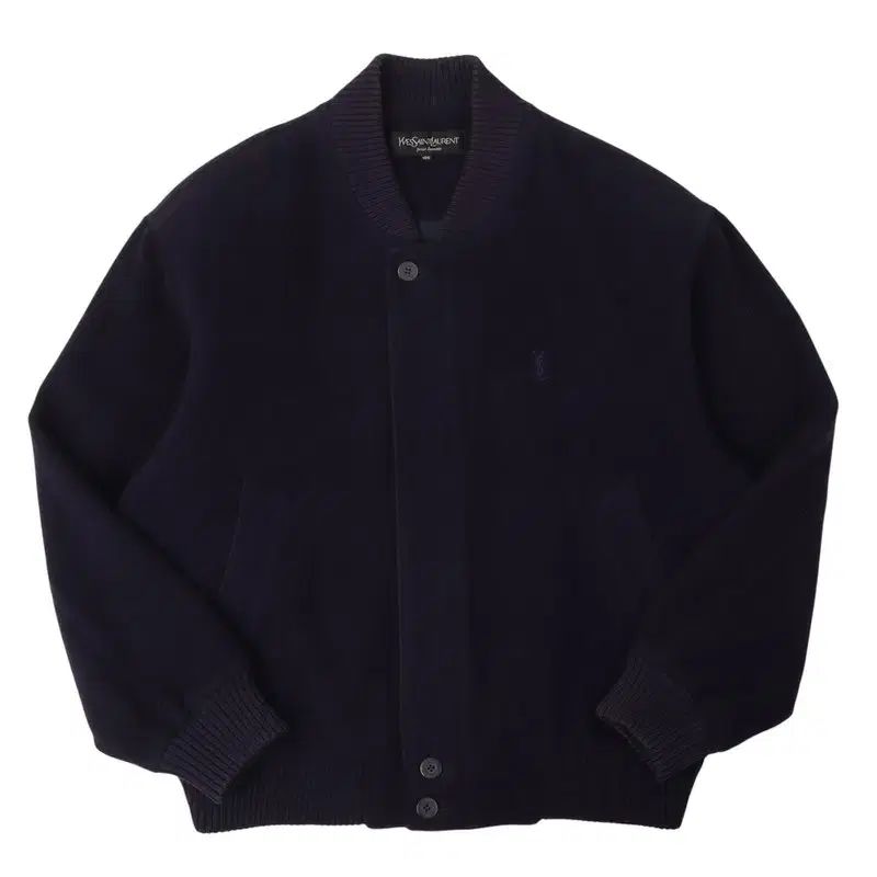 高品質，定番人気 Yves Saint Laurent イヴ・サンローラン ネイビー 