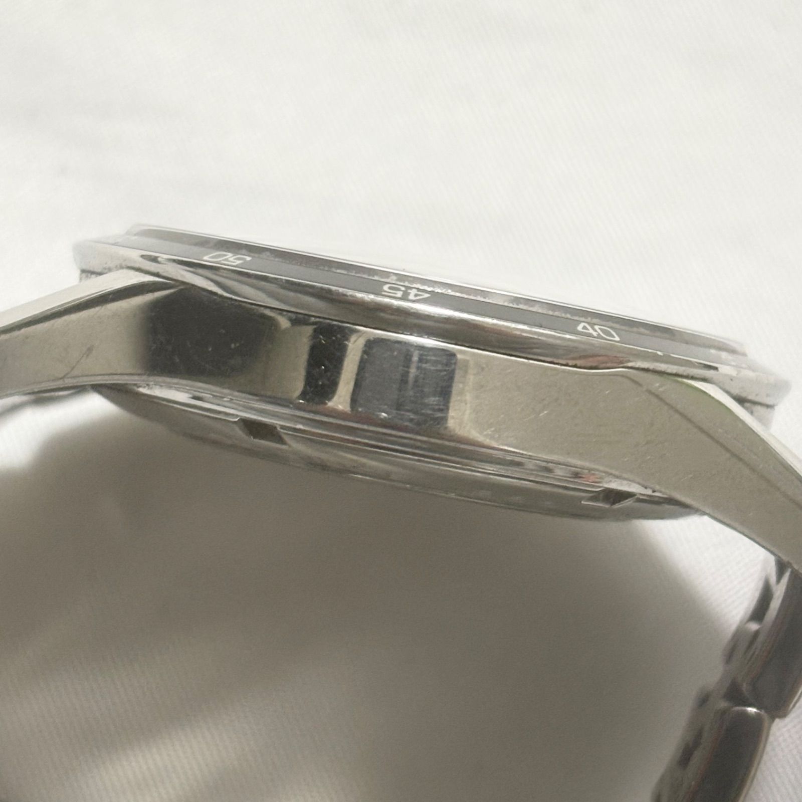  送料無料 TAG Heuer|タグホイヤー|Carrera Calibre5|キャリバー5|ブラック×シルバー|自動巻き腕時計|動作品|稼働品| 品 アウター 自動巻き時計 腕時計(アナログ)