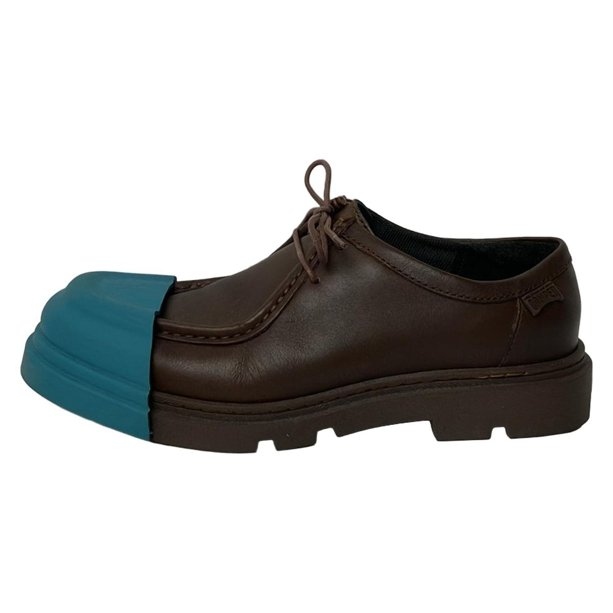 カンペール CAMPER 靴 シューズ 37 レザー 黒×レッド レディース 