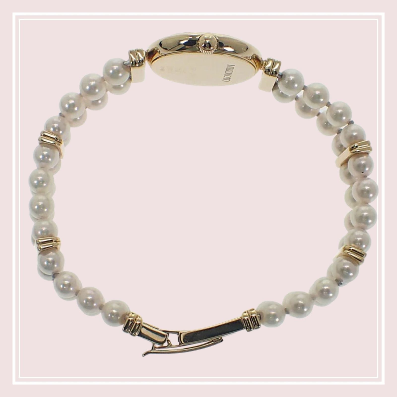 MIKIMOTO】ミキモト MIKIMOTO パールウォッチ パールブレスレット