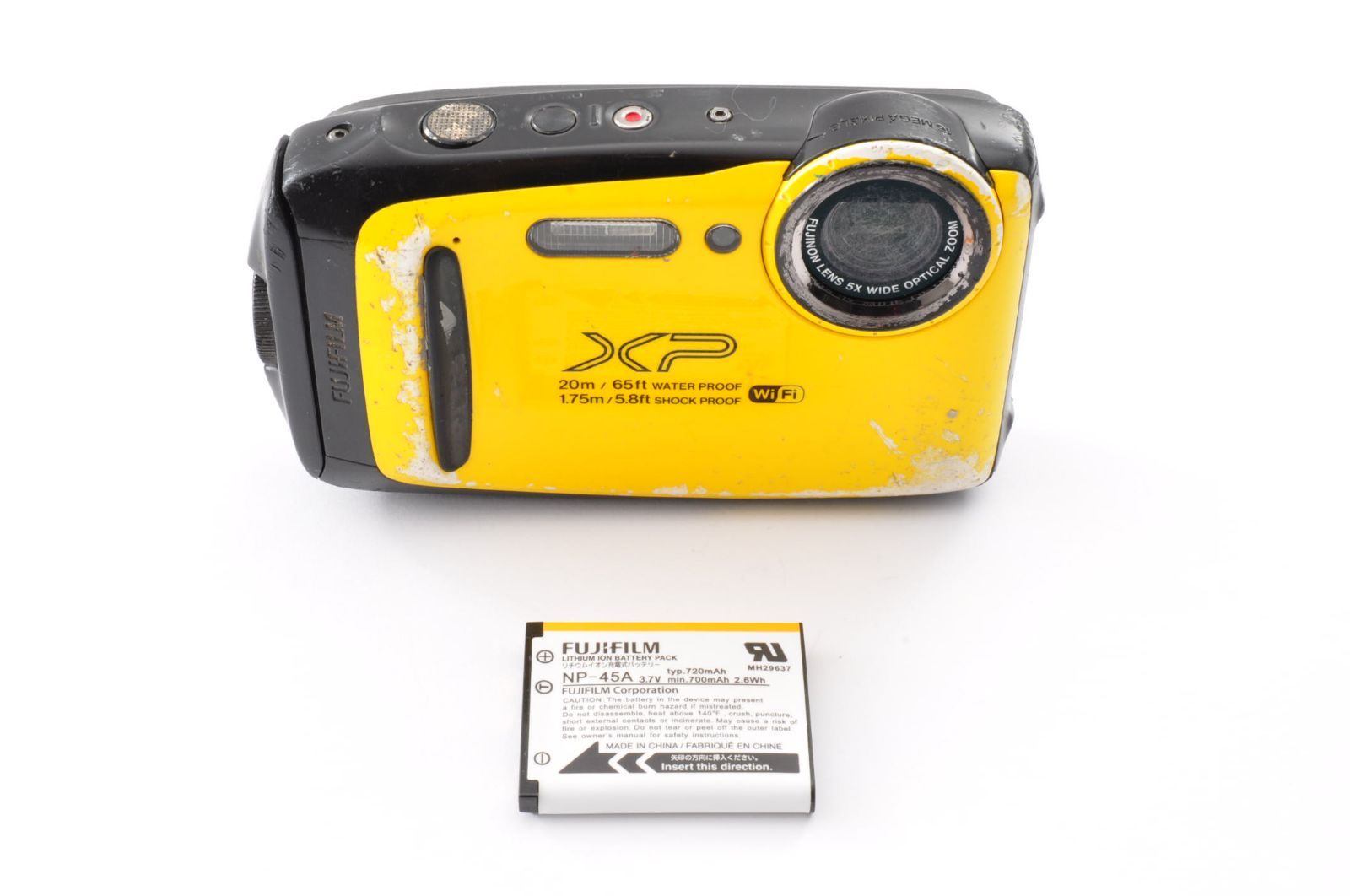 FUJIFILM FinePix XP130 DIGITAL Camera イエロー デジカメ デジタル 