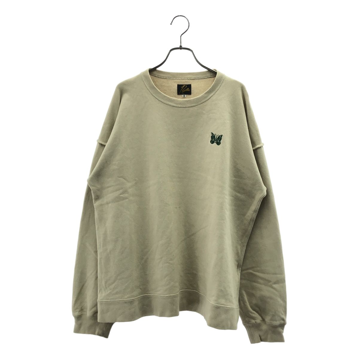 Needles / ニードルス | STUDIOS 別注 / Papillon Sweat スウェット | M | ベージュ | メンズ Needles / ニードルス | STUDIOS 別注 / Papillon Sweat スウェット