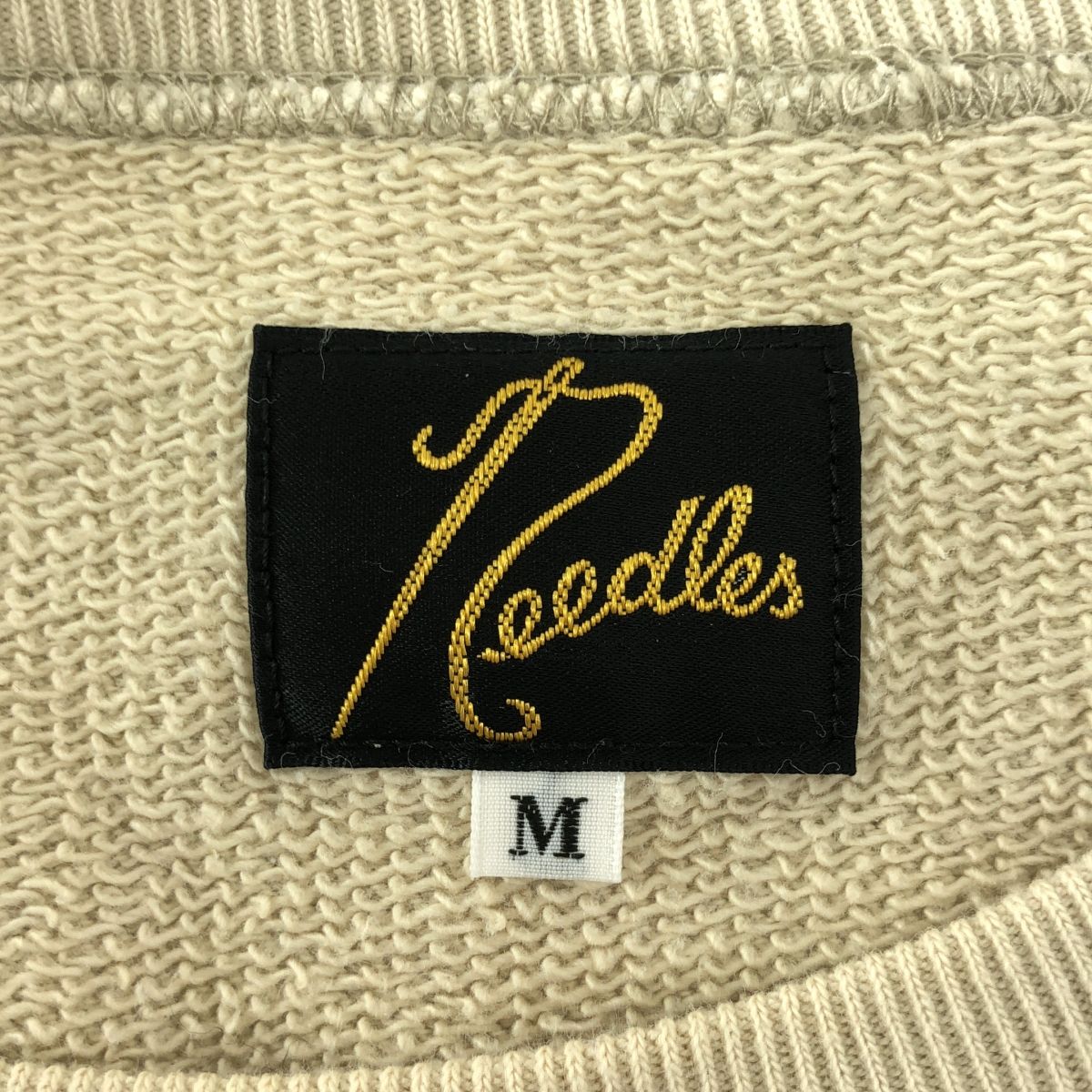 Needles / ニードルス | STUDIOS 別注 / Papillon Sweat スウェット | M | ベージュ | メンズ Needles / ニードルス | STUDIOS 別注 / Papillon Sweat スウェット