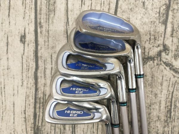 DUNLOP HI-BRID レディース 【Ｌ】アイアンセット 6本セット XXIO セット販売 6本セット XXIO14 ブルー/ホワイト レディース