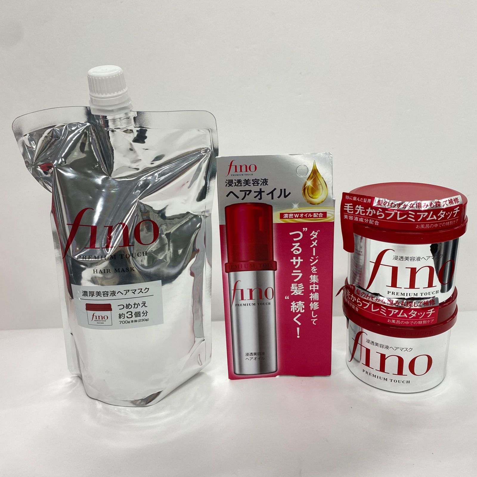 フィーノ プレミアムタッチ 浸透美容液 ヘアオイル 70ml×4本セット