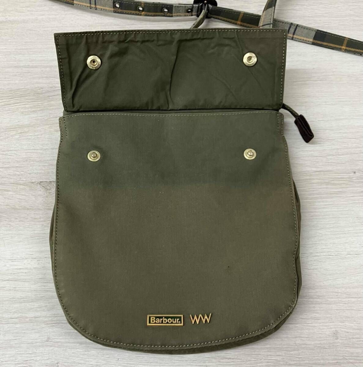 小物 BARBOUR × WACCOWACCO/バブアー ワッコワッコ/ショルダーバッグ 
