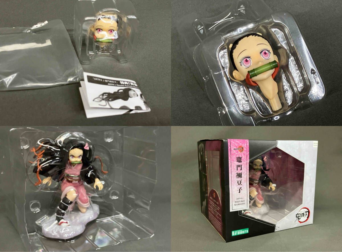 現状品 (特典付き)ARTFX J 竈門禰豆子 1/8 「鬼滅の刃」 コトブキヤ