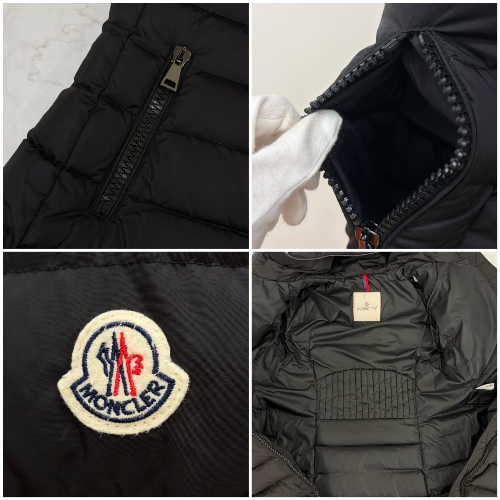 鑑定済み【 美品 】モンクレール TALEVロングダウンコート サイズ0 (S 
