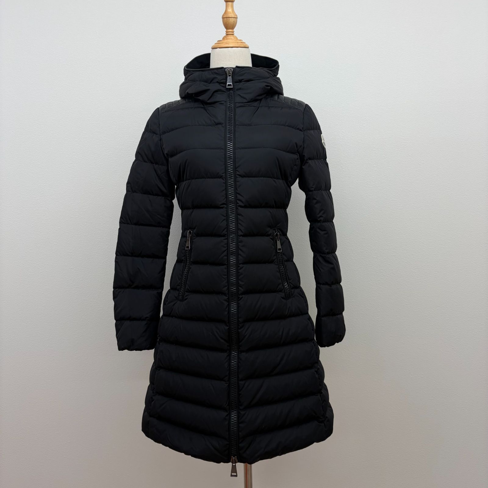 鑑定済み【 美品 】モンクレール TALEVロングダウンコート サイズ0 (S 