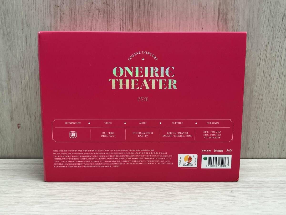 DVD 【輸入版】IZ*ONE Online Concert ONEIRIC THEATER(2Blu-ray Disc+CD)/