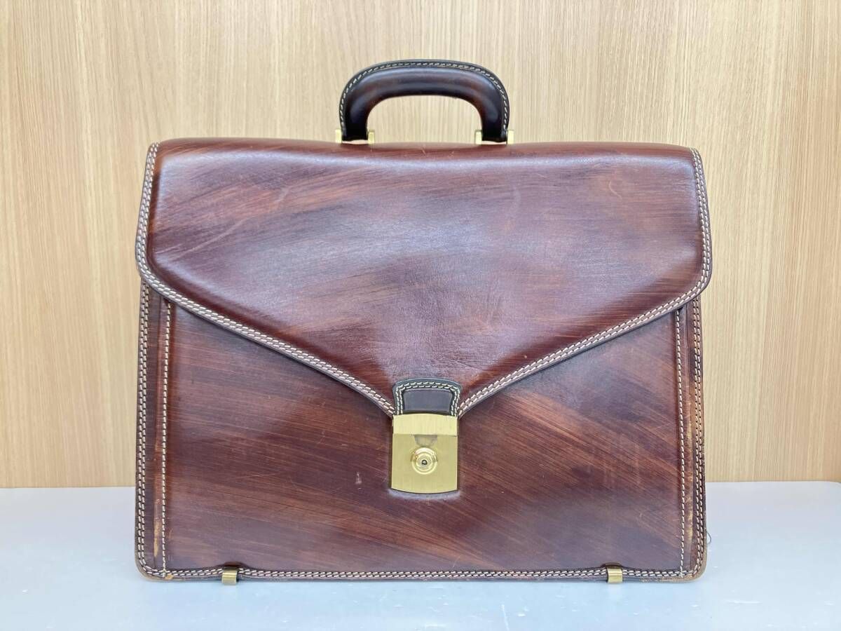 □STEFANOMANO ステファノマーノ 定6万 伊製 2844 リモンタナイロン 