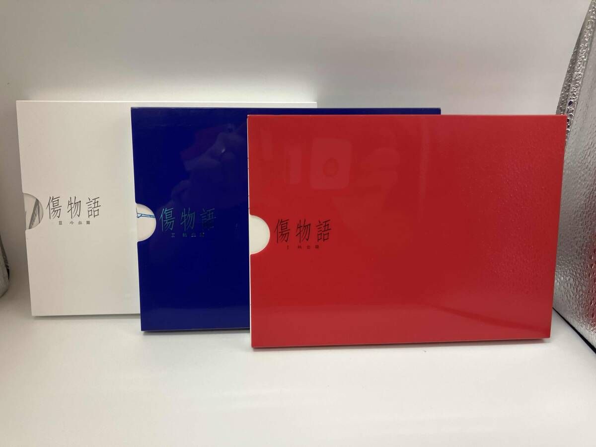 傷物語【鉄血篇,熱血篇,冷血篇3部作Blu-rayセット+カード